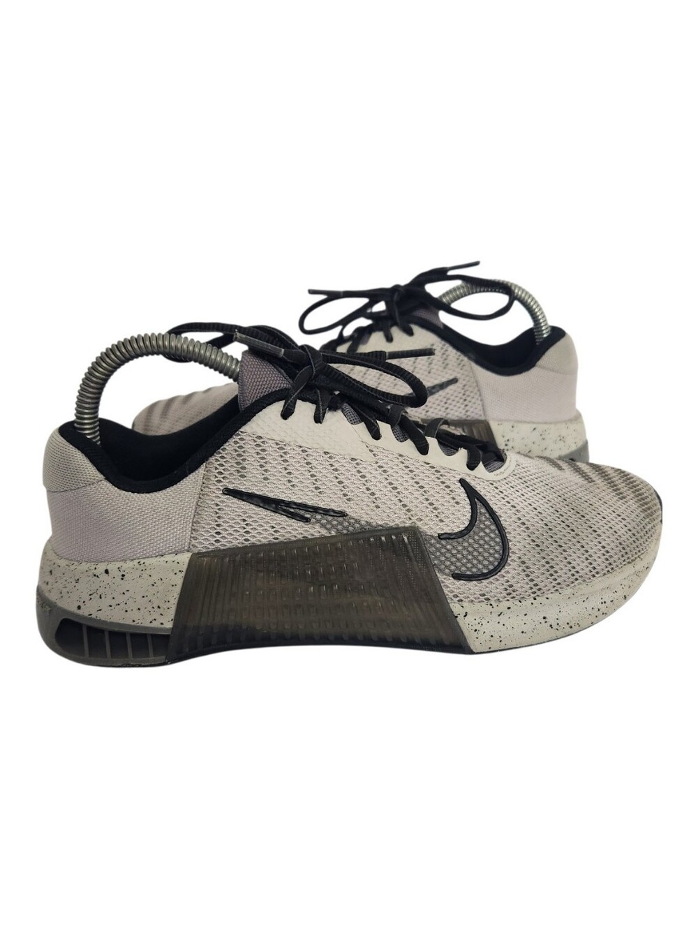 Nike Metcon 9 Men Size 7 Gray/Black Lace Up Athletic Running Sneakers DZ2617-004